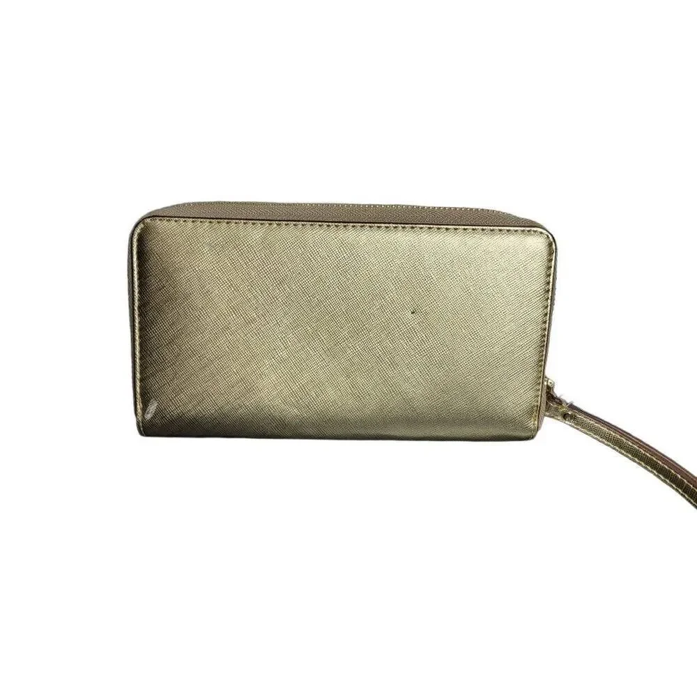 Kate Spade Wallet New York Gold Zipper Wristlet
